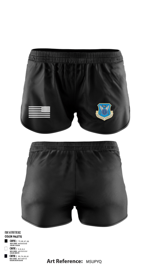 Women's Shorts, DET 201 OSI, Air Force, Teamtime, Team time, sublimation, custom sports apparel, team uniforms, spirit wear, spiritwear, sports uniforms, custom shirts, team store, custom team store, fundraiser sports, apparel fundraiser