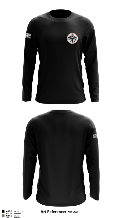 Fleet Weather Center - Norfolk 5316025 Long Sleeve Performance Shirt - 1