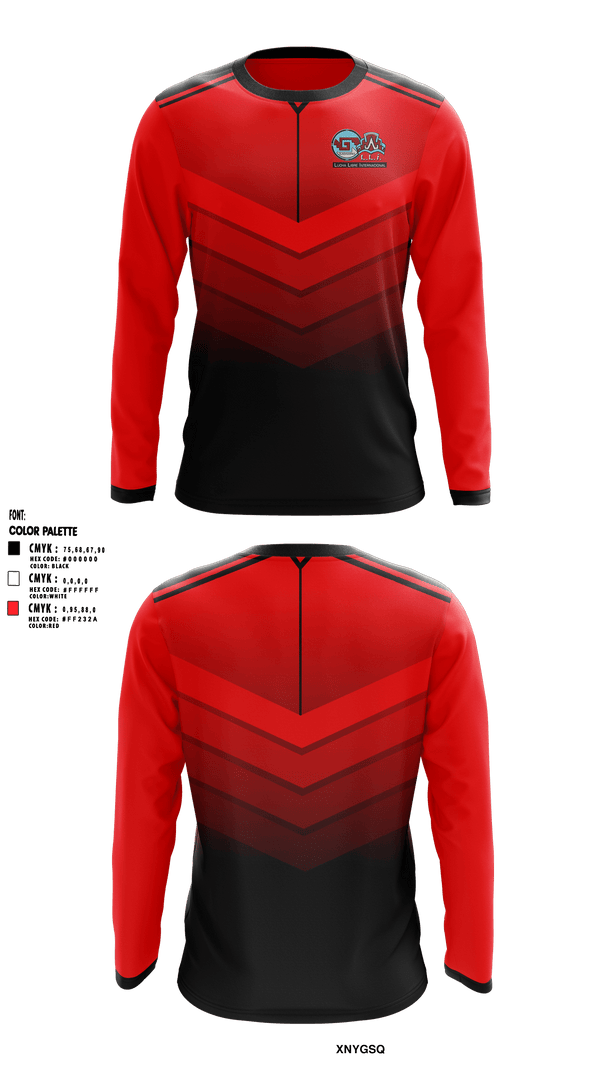 Long Sleeve Performance Shirt, GALLI LUCHA LIBRE, Wrestling, Teamtime, Team time, sublimation, custom sports apparel, team uniforms, spirit wear, spiritwear, sports uniforms, custom shirts, team store, custom team store, fundraiser sports, apparel fundraiser