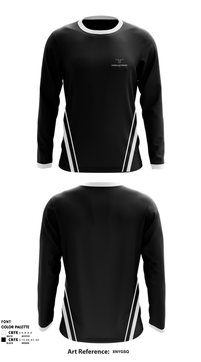 FormulafitnessX 97501083 Long Sleeve Performance Shirt - 1