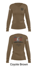 22ND RRB 50594442 Women's Long Sleeve V-neck Shirt - 36
