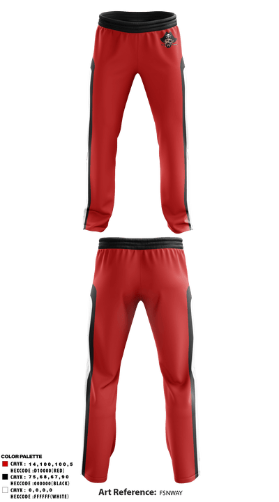 Plainview High School Basketball 35439841 Sweatpants - 1