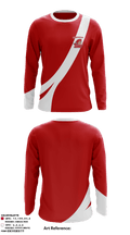 Sacred Heart University Fencing 74307273 Long Sleeve Performance Shirt - 1