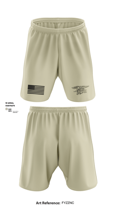 HuggersKiller Guppies 1453423 Athletic Shorts With Pockets - 3