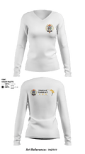 Triple Threat 63013438 Women's Long Sleeve V-neck Shirt - 3