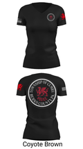 Cumru Township Police Department 51798017 Women's Short Sleeve V-neck Shirt - 20