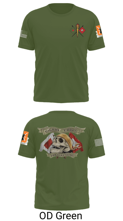 4ID 3ABCT 1-66AR HHC S6 4294361 Short Sleeve Performance Shirt - 30