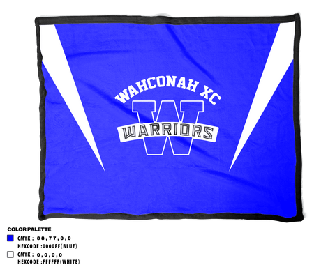 Blanket, Wahconah Regional High School Cross Country, Cross Country, Teamtime, Team time, sublimation, custom sports apparel, team uniforms, spirit wear, spiritwear, sports uniforms, custom shirts, team store, custom team store, fundraiser sports, apparel fundraiser