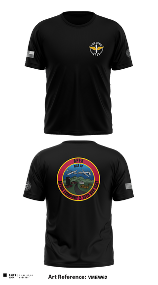 Short Sleeve Performance Shirt, A Co, 2-13th AVN REGT, , Teamtime, Team time, sublimation, custom sports apparel, team uniforms, spirit wear, spiritwear, sports uniforms, custom shirts, team store, custom team store, fundraiser sports, apparel fundraiser