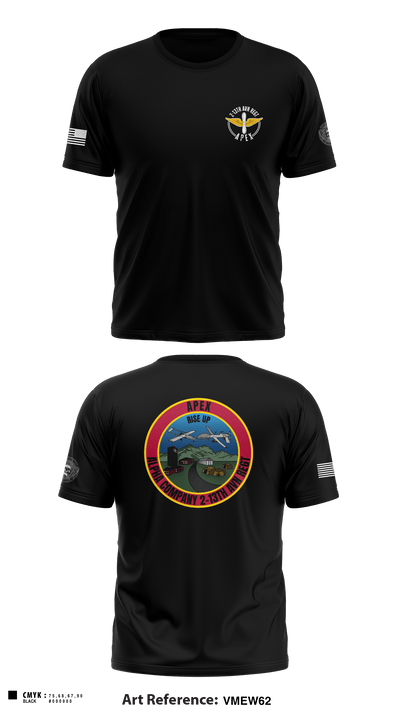 A Co, 2-13th AVN REGT 95713396 Short Sleeve Performance Shirt - 4