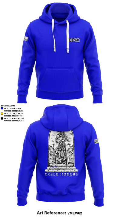E CO. 8TH ENGINEER BATTALION 25810493 Hoodie - 1
