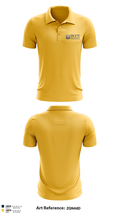 Waldo Pafford Elementary 79350355 Short Sleeve Performance Polo - 7