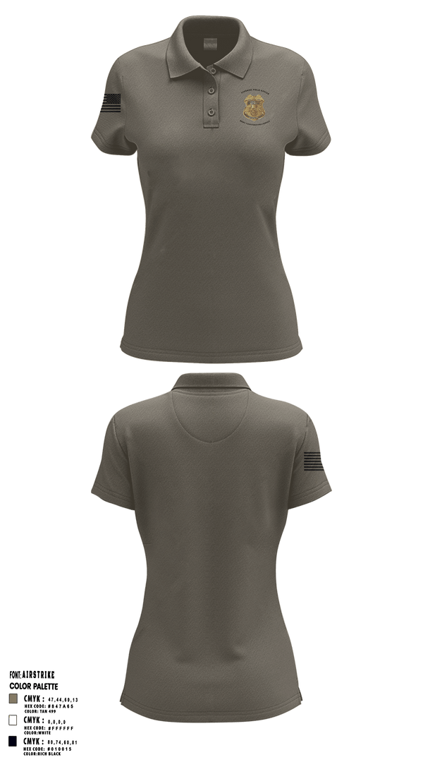 Women's Short Sleeve Performance Polo, , Army, Teamtime, Team time, sublimation, custom sports apparel, team uniforms, spirit wear, spiritwear, sports uniforms, custom shirts, team store, custom team store, fundraiser sports, apparel fundraiser