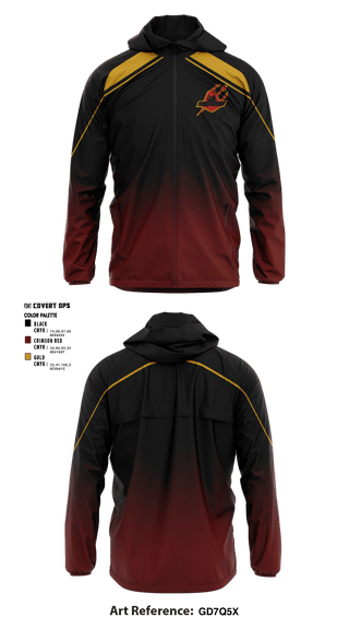 Windbreaker, Trident Militia, E-Sports, Teamtime, Team time, sublimation, custom sports apparel, team uniforms, spirit wear, spiritwear, sports uniforms, custom shirts, team store, custom team store, fundraiser sports, apparel fundraiser