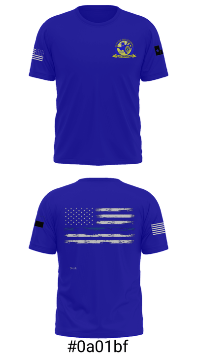 Wolfforth Police Department 44657535 Short Sleeve Performance Shirt - 31