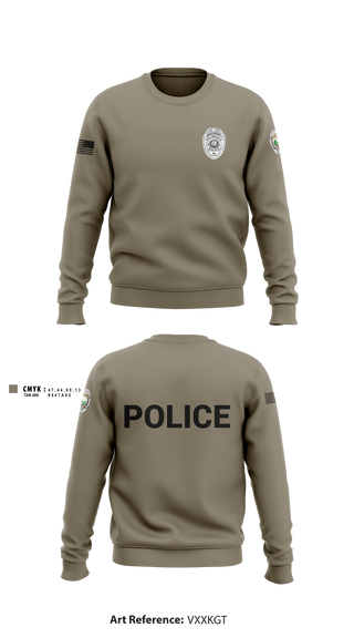 Crew Neck Sweatshirt, TAYLORSVILLE POLICE, Police, Teamtime, Team time, sublimation, custom sports apparel, team uniforms, spirit wear, spiritwear, sports uniforms, custom shirts, team store, custom team store, fundraiser sports, apparel fundraiser