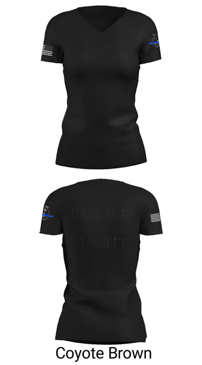 GANG UNIT 94383825 Women's Short Sleeve V-neck Shirt - 20