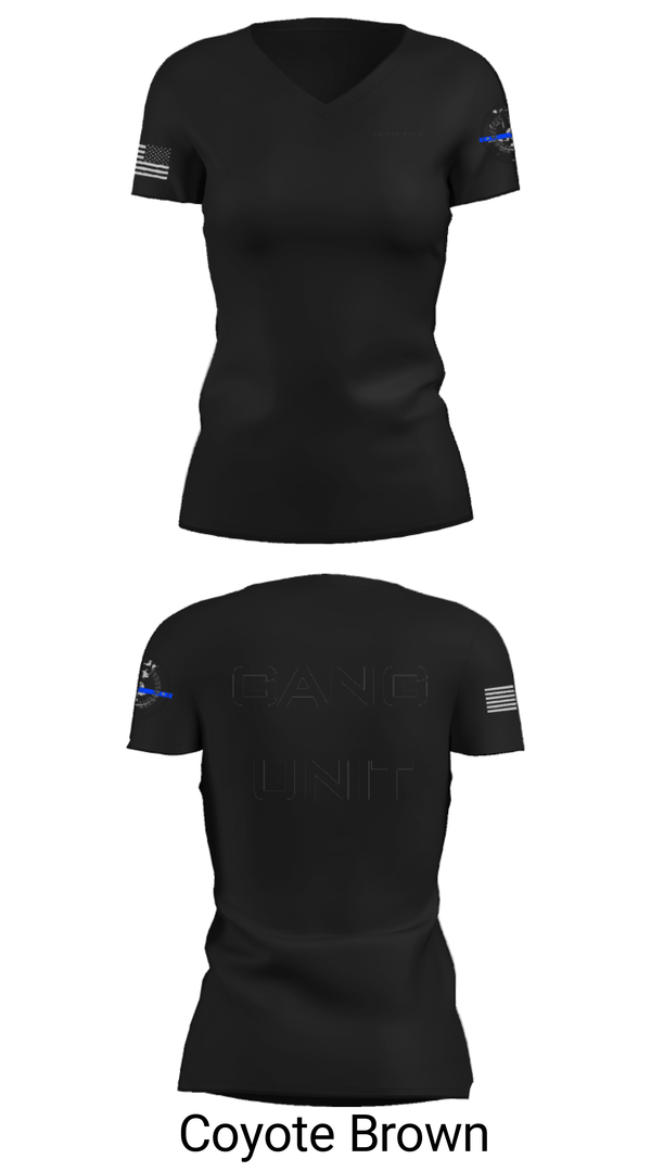 Women's Short Sleeve Vneck Shirt, , Police, Teamtime, Team time, sublimation, custom sports apparel, team uniforms, spirit wear, spiritwear, sports uniforms, custom shirts, team store, custom team store, fundraiser sports, apparel fundraiser