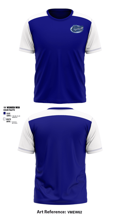 Gateway Regional High School Cheer 43593489 Short Sleeve Performance Shirt - 1