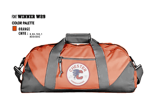 Duffle Bag, Chester High School Cheer, Cheer, Teamtime, Team time, sublimation, custom sports apparel, team uniforms, spirit wear, spiritwear, sports uniforms, custom shirts, team store, custom team store, fundraiser sports, apparel fundraiser