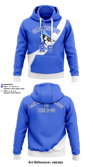 Hoodie, Oak Ridge R-6 High School, Spirit Store, Teamtime, Team time, sublimation, custom sports apparel, team uniforms, spirit wear, spiritwear, sports uniforms, custom shirts, team store, custom team store, fundraiser sports, apparel fundraiser
