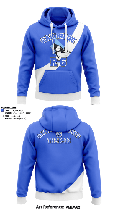 Oak Ridge R-6 High School 85998185 Hoodie - 2