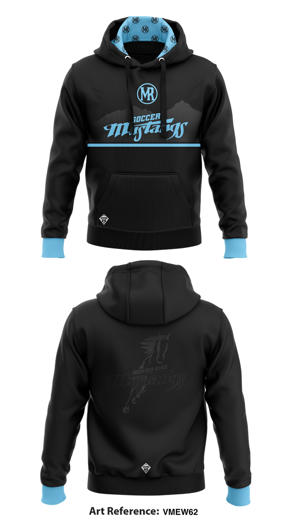 Hoodie, Mountain Range HS Girls Soccer, Women's Soccer, Teamtime, Team time, sublimation, custom sports apparel, team uniforms, spirit wear, spiritwear, sports uniforms, custom shirts, team store, custom team store, fundraiser sports, apparel fundraiser