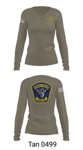 Motor Unit 17313241 Women's Long Sleeve V-neck Shirt - 40