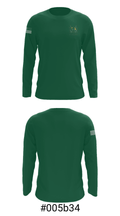 Bunn High School Swimming 46623170 Long Sleeve Performance Shirt - 18