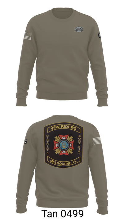 VFW Post 8191 13144984 Crew Neck Sweatshirt - 11