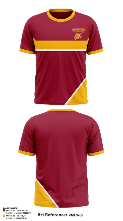 Salpointe Catholic High School Dance 53283278 Short Sleeve Performance Shirt - 1