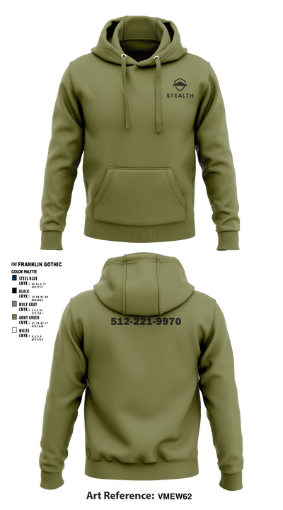 Stealth customs 84323734 Hoodie - 8