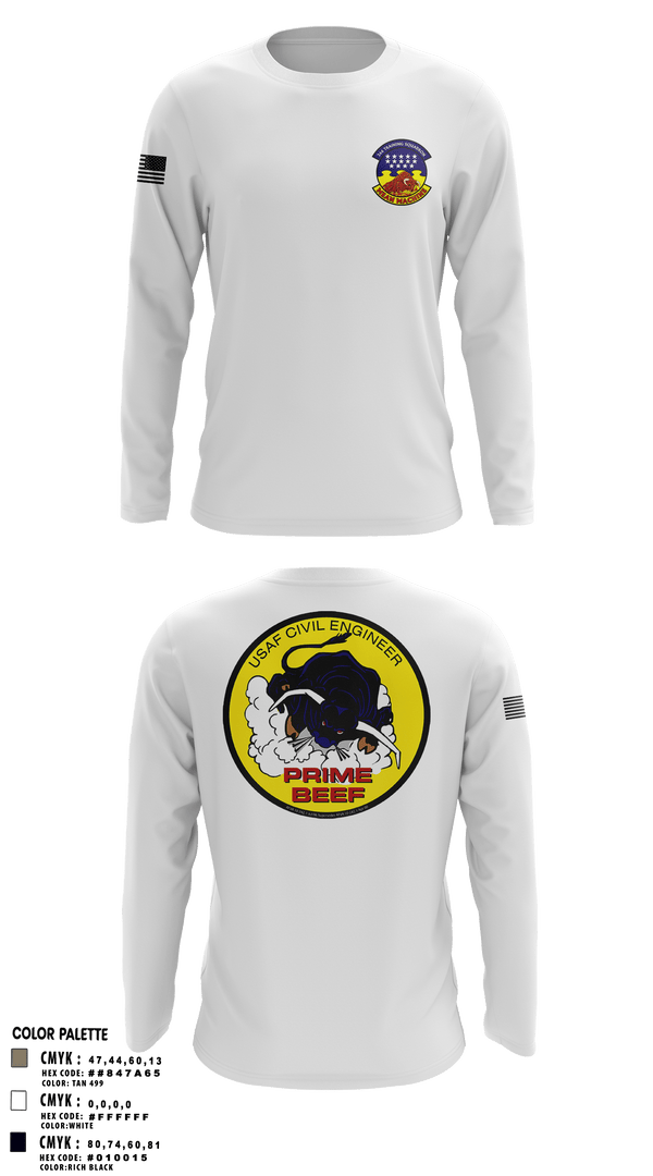 Long Sleeve Performance Shirt, 366 TRS, Air Force, Teamtime, Team time, sublimation, custom sports apparel, team uniforms, spirit wear, spiritwear, sports uniforms, custom shirts, team store, custom team store, fundraiser sports, apparel fundraiser