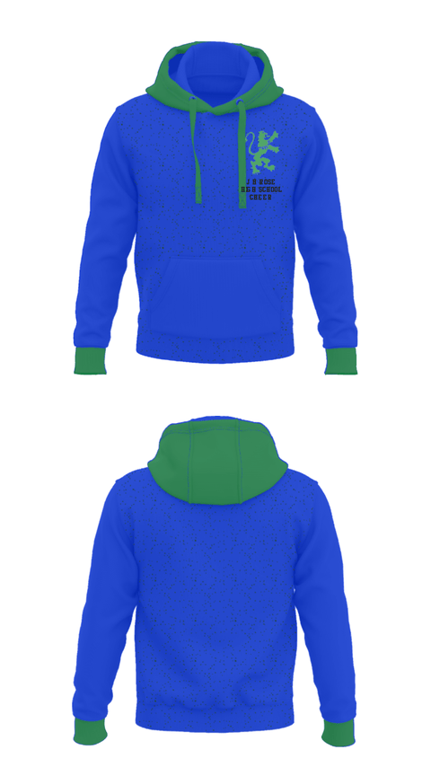 Hoodie, J H Rose High School Cheer, Cheer, Teamtime, Team time, sublimation, custom sports apparel, team uniforms, spirit wear, spiritwear, sports uniforms, custom shirts, team store, custom team store, fundraiser sports, apparel fundraiser
