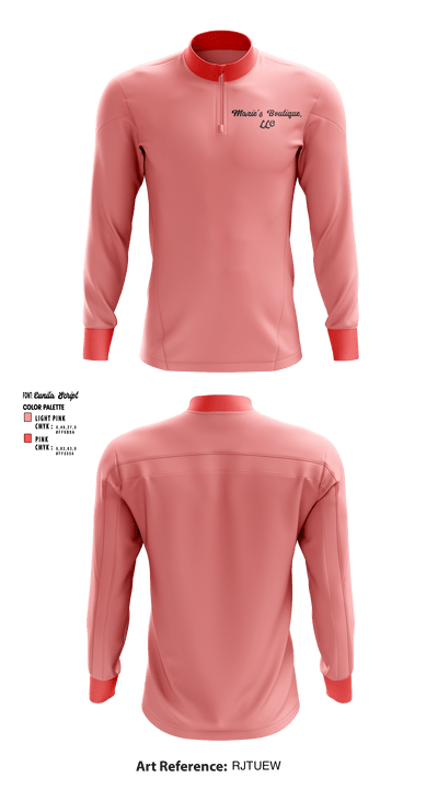 Mazie’s Boutique, LLC 53231046 Quarter Zip Jacket - 1