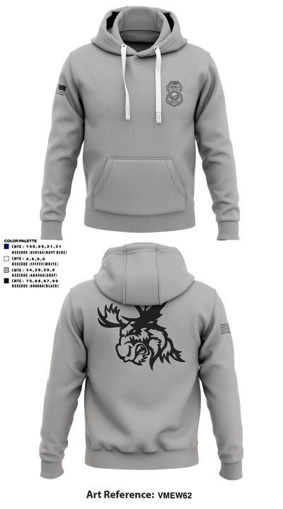 SPD TACTICAL RESPONSE TEAM 13504986 Hoodie - 3