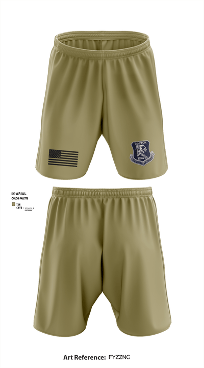 Walton Braves 9881156 Athletic Shorts With Pockets - 2
