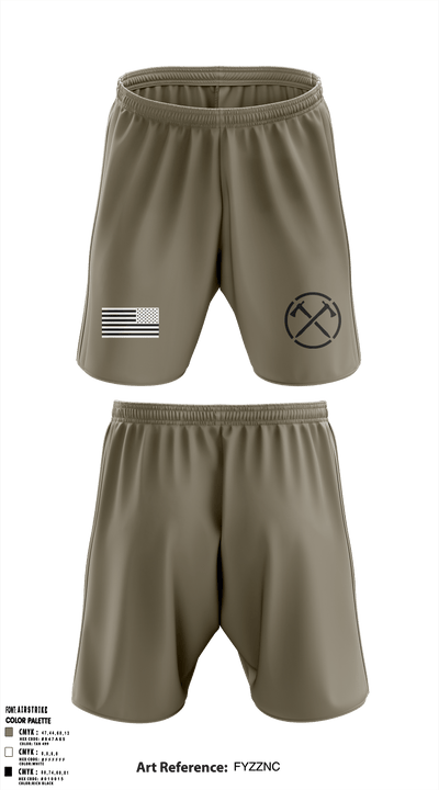 422 CA BN 45970215 Athletic Shorts With Pockets - 1