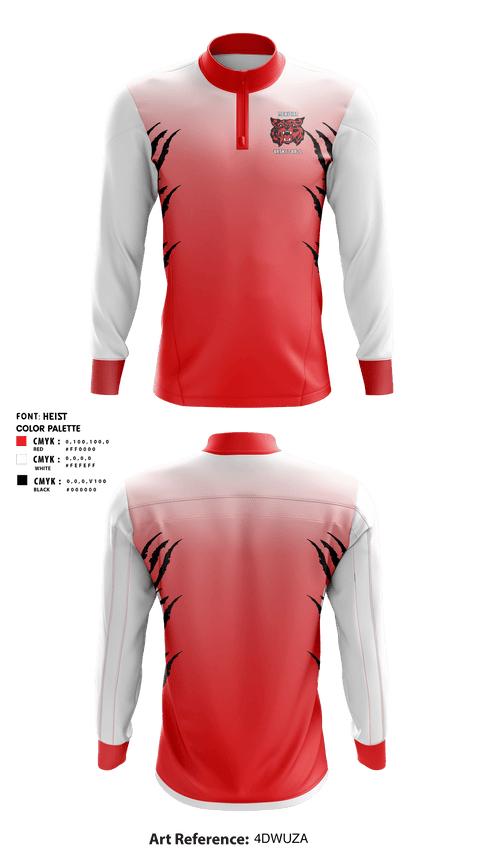 Quarter Zip Jacket, Meridian High School Basketball, Men's Basketball, Teamtime, Team time, sublimation, custom sports apparel, team uniforms, spirit wear, spiritwear, sports uniforms, custom shirts, team store, custom team store, fundraiser sports, apparel fundraiser