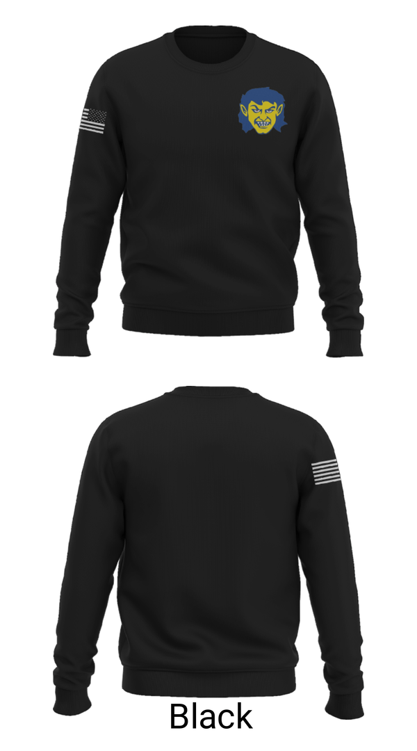 Crew Neck Sweatshirt, Harrison Goblins, Spirit Store, Teamtime, Team time, sublimation, custom sports apparel, team uniforms, spirit wear, spiritwear, sports uniforms, custom shirts, team store, custom team store, fundraiser sports, apparel fundraiser