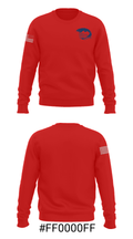 Port Gibson High School Cross Country 63297461 Crew Neck Sweatshirt - 3