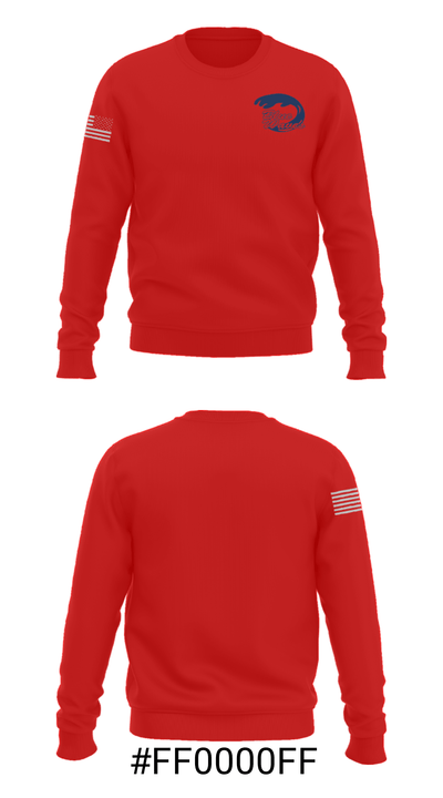Port Gibson High School Cross Country 63297461 Crew Neck Sweatshirt - 3