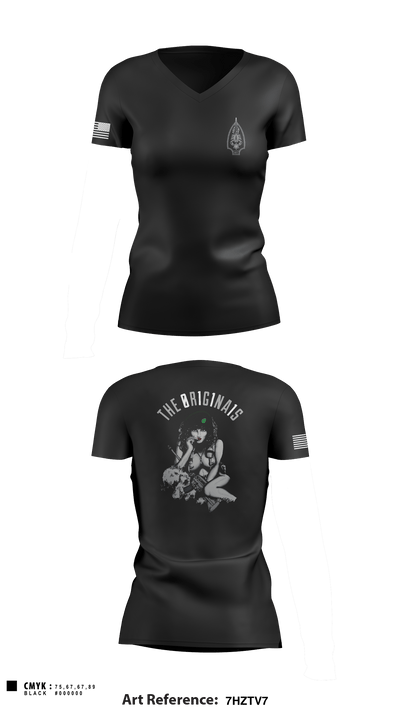 SFOD-A 11 96174000 Women's Short Sleeve V-neck Shirt - 1