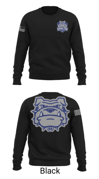 Crew Neck Sweatshirt, Hamilton High School Soccer, Men's Soccer, Teamtime, Team time, sublimation, custom sports apparel, team uniforms, spirit wear, spiritwear, sports uniforms, custom shirts, team store, custom team store, fundraiser sports, apparel fundraiser