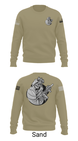 Crew Neck Sweatshirt, , Army, Teamtime, Team time, sublimation, custom sports apparel, team uniforms, spirit wear, spiritwear, sports uniforms, custom shirts, team store, custom team store, fundraiser sports, apparel fundraiser