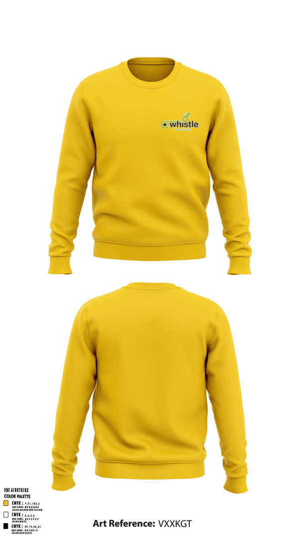 Crew Neck Sweatshirt, WhistleWhistle, , Teamtime, Team time, sublimation, custom sports apparel, team uniforms, spirit wear, spiritwear, sports uniforms, custom shirts, team store, custom team store, fundraiser sports, apparel fundraiser
