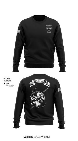 Crew Neck Sweatshirt, Tyler McCourt     37171288, Army, Teamtime, Team time, sublimation, custom sports apparel, team uniforms, spirit wear, spiritwear, sports uniforms, custom shirts, team store, custom team store, fundraiser sports, apparel fundraiser
