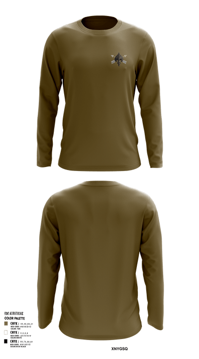 389th Analytical Support Company 87248434 Long Sleeve Performance Shirt - 3