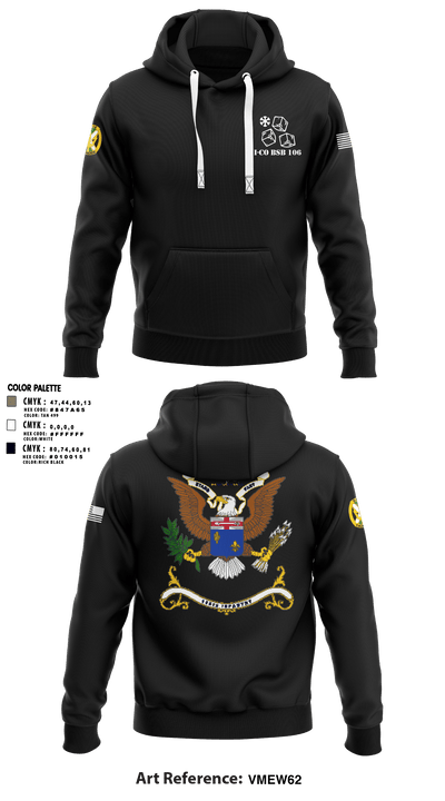 1-155th Dixie Thunder 83572891 Hoodie - 12