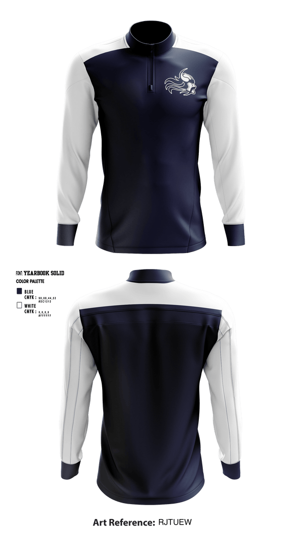 Quarter Zip Jacket, Gonzaga Regional High School, School Spirit Store, Teamtime, Team time, sublimation, custom sports apparel, team uniforms, spirit wear, spiritwear, sports uniforms, custom shirts, team store, custom team store, fundraiser sports, apparel fundraiser
